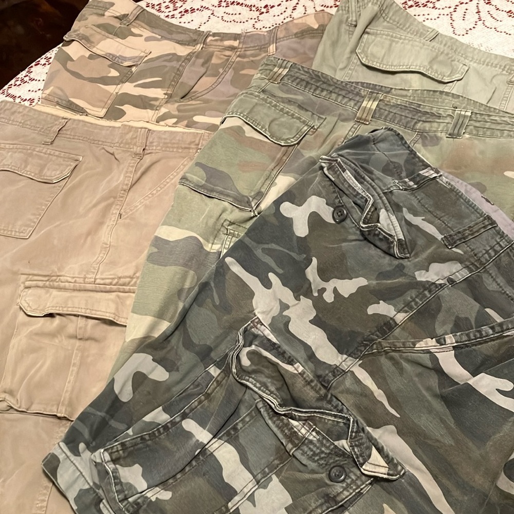 5pr Sz 40 cargo work shorts